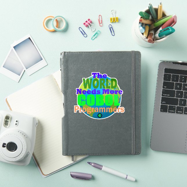 The World Needs more Cobol Programmers Sticker (iPad Cover)
