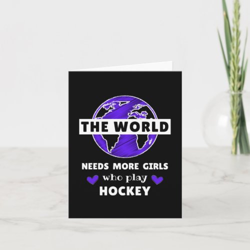 The world needs more girls who play hockey card