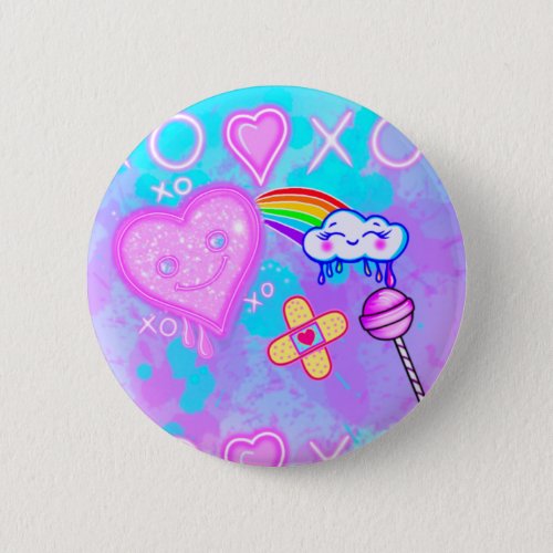 The World of Cutie Pie Kawaii Button pin