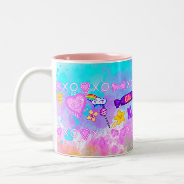 “The World of Cutie Pie Kawaii” Mug (Left)