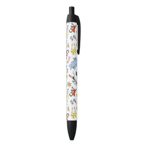 The World of Dr Seuss Pattern Black Ink Pen