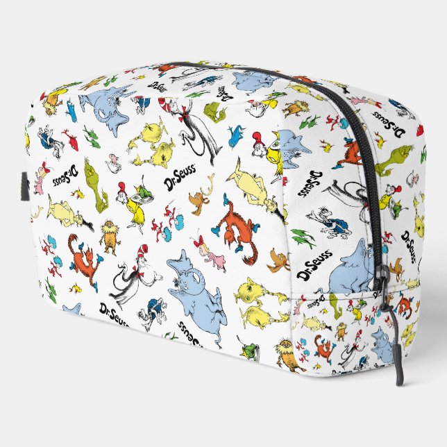 The World of Dr. Seuss Pattern Dopp Kit (Right Corner)