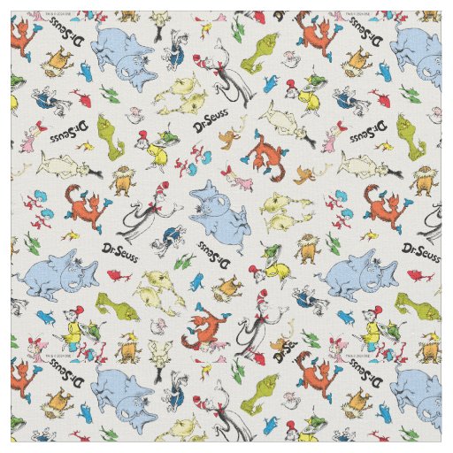 The World of Dr. Seuss Pattern Fabric