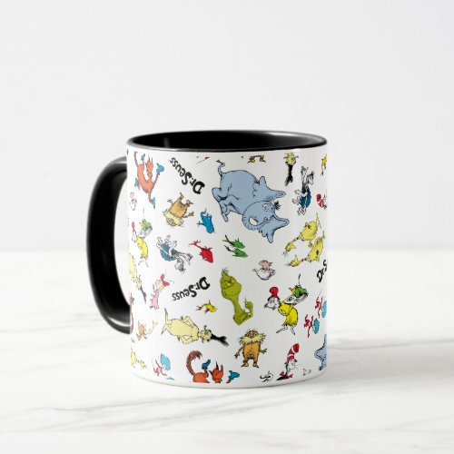 The World of Dr Seuss Pattern Mug