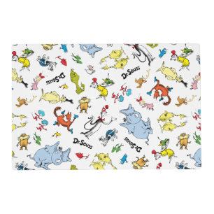 The World of Dr. Seuss Pattern Placemat