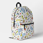 The World of Dr. Seuss Pattern Printed Backpack