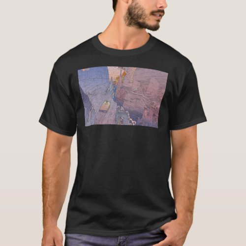 the world of edenamountain cliff monumentalcom T_Shirt