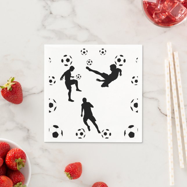 The World of Football Paper Napkin (Insitu)