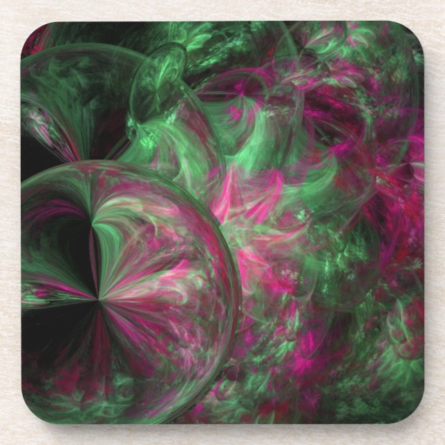 The World of Green and Pink Coasters (Front)