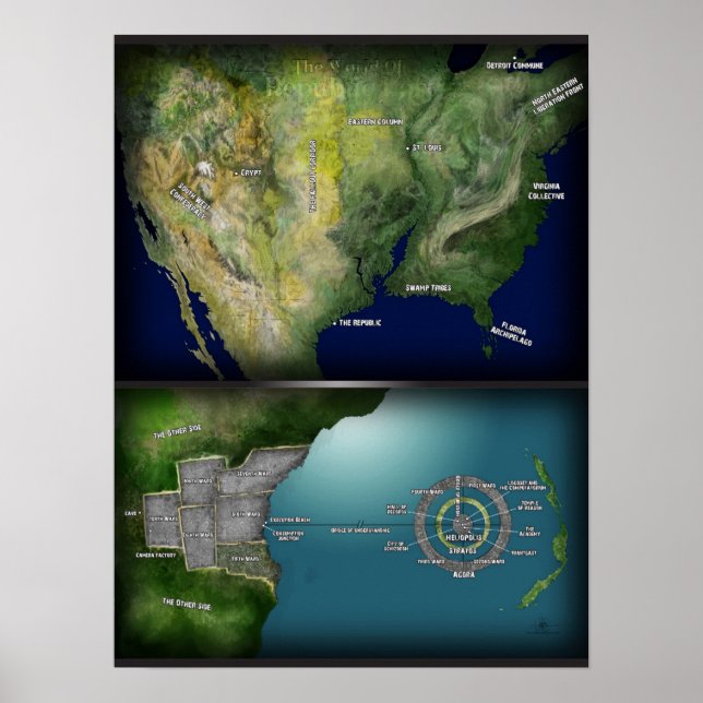 The World of Republic Lost Poster (Front)