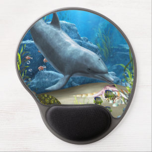 The world of the Dolphin Gel Mouse Pad