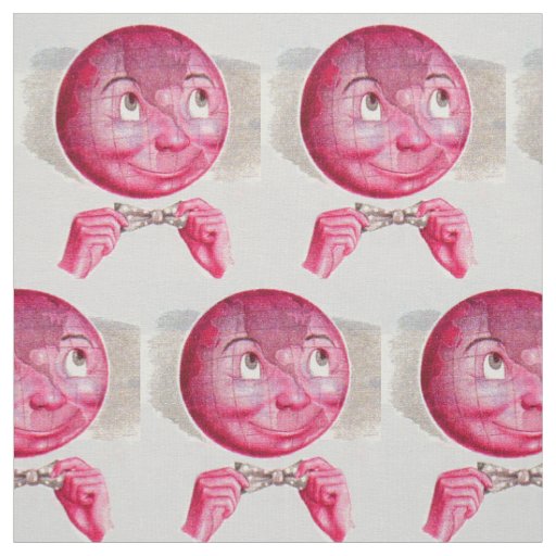 The World on His Mind Fabric