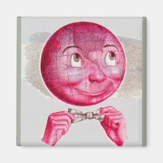 The World on His Mind Magnet