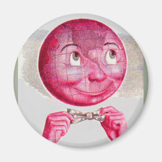 The World on His Mind Magnet