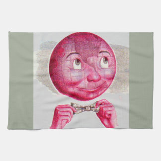 The World on His Mind Towel