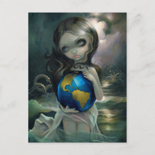"The World" Postcard
