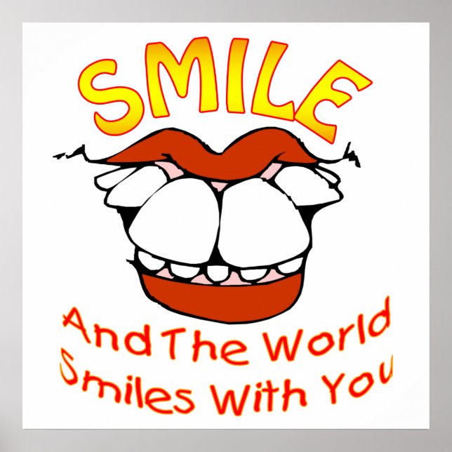 The World Smiles with You (1) Poster (Front)