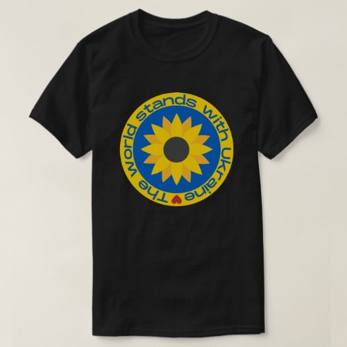The World Stands With Ukraine T_Shirt