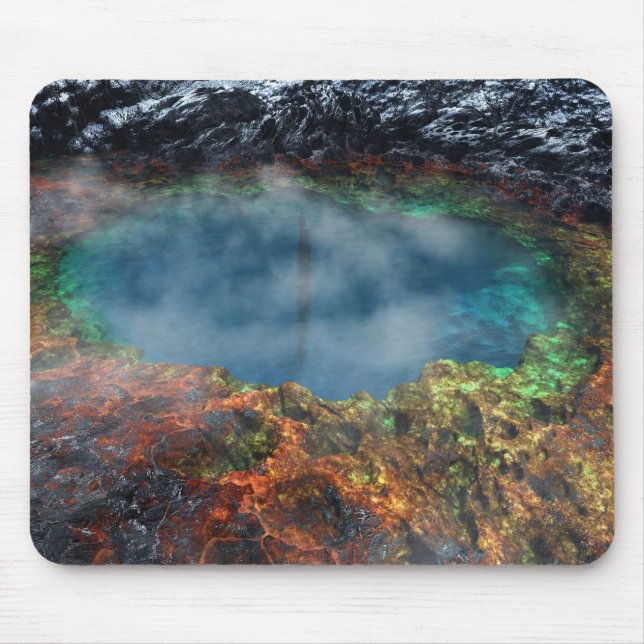 The World Watches Mouse Pad (Front)