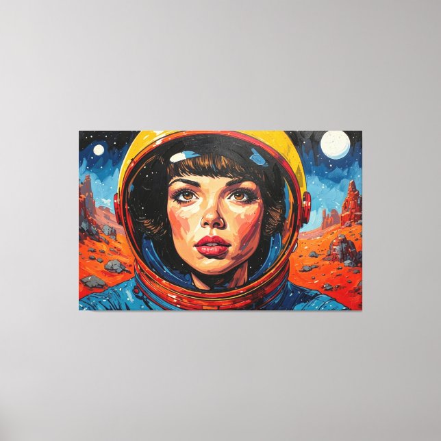 THE WORLD WE DISCOVERED 5 CANVAS PRINT (Front)