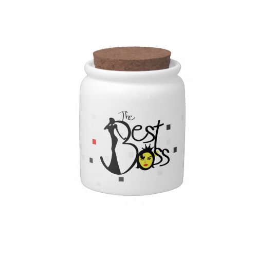 The Worlds Best Boss Candy Jar