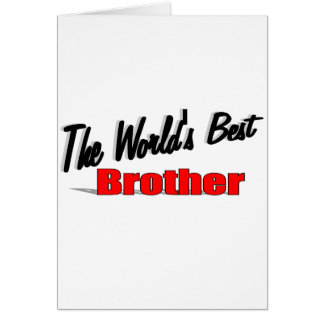 The World's Best Brother Cards