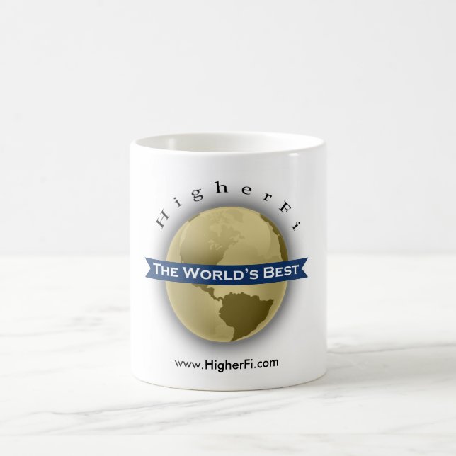 The World's Best by HigherFi Coffee Mug (Center)
