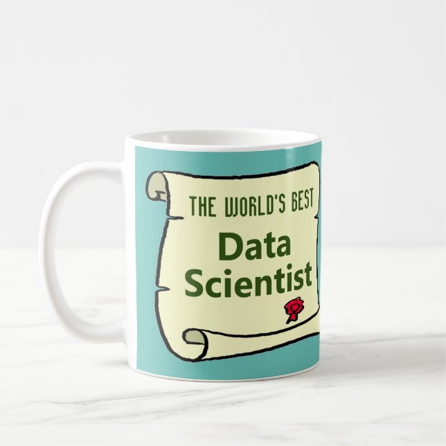 The World's Best Data Scientist. Coffee Mug (Left)
