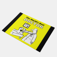 The World's Best Doctor Doormat