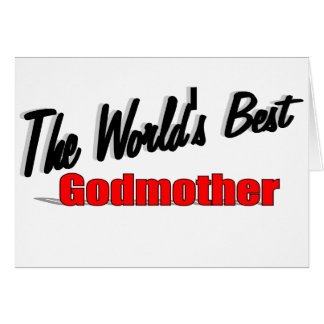 The World's Best Godmother Cards