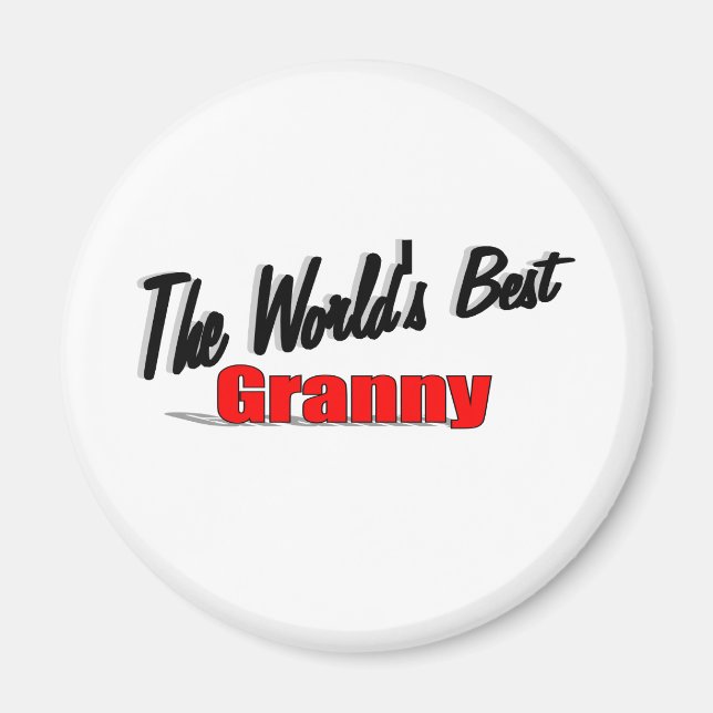 The World's Best Granny Magnet (Front)