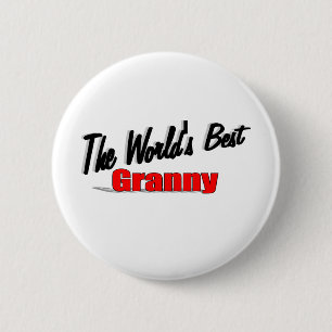 The World's Best Granny Pinback Button