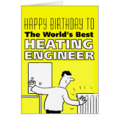 The World's Best Heating Engineer (Front)