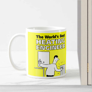 The World's Best Heating Engineer Coffee Mug