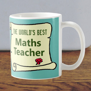 The World's Best Maths Teacher. Coffee Mug