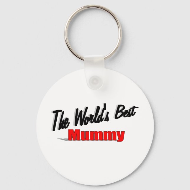 The World's Best Mommy Keychain (Front)