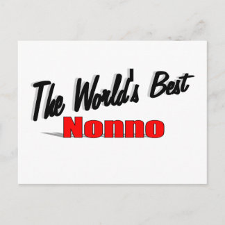 The World's Best Nonno Postcard