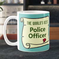 The World's Best Police Officer. Coffee Mug