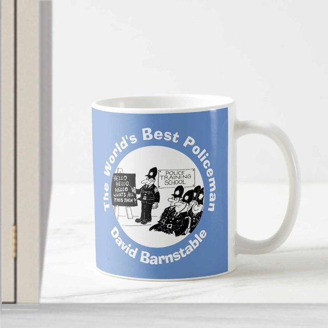 The World's Best Policeman. Coffee Mug (Creator Uploaded)
