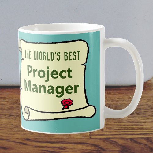 The Worlds Best Project Manager Coffee Mug