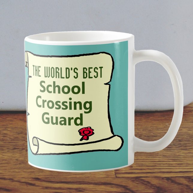 The World's Best School Crossing Guard Coffee Mug (Creator Uploaded)