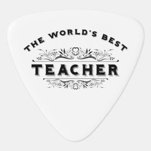 The World's Best Teacher Guitar Pick