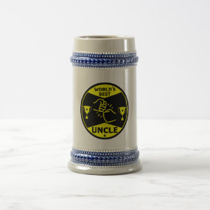 The worlds Best Uncle Beer Stein