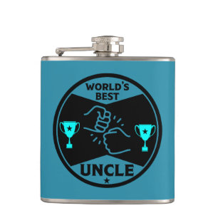 The worlds Best Uncle Flask