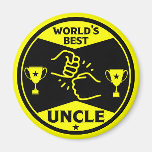 The worlds Best Uncle Magnet