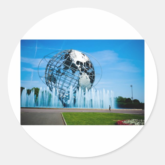 The Worlds Fair Classic Round Sticker (Front)