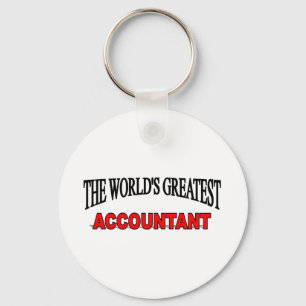 The World's Greatest Accountant Keychain
