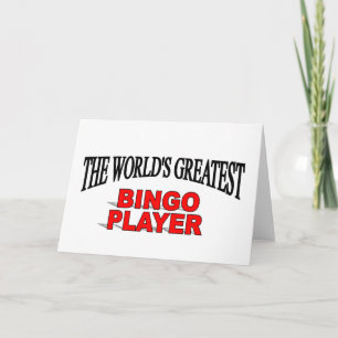 The World's Greatest Bingo Player Card