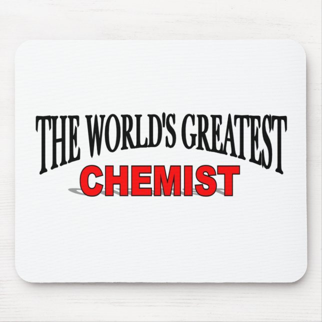 The World's Greatest Chemist Mouse Pad (Front)