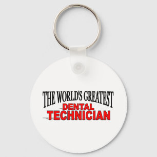 The World's Greatest Dental Technician Keychain
